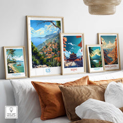 Eze Wall Art Print