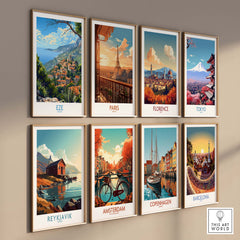 Eze Wall Art Print