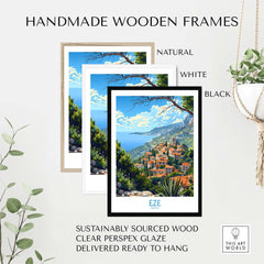 Eze Wall Art Print