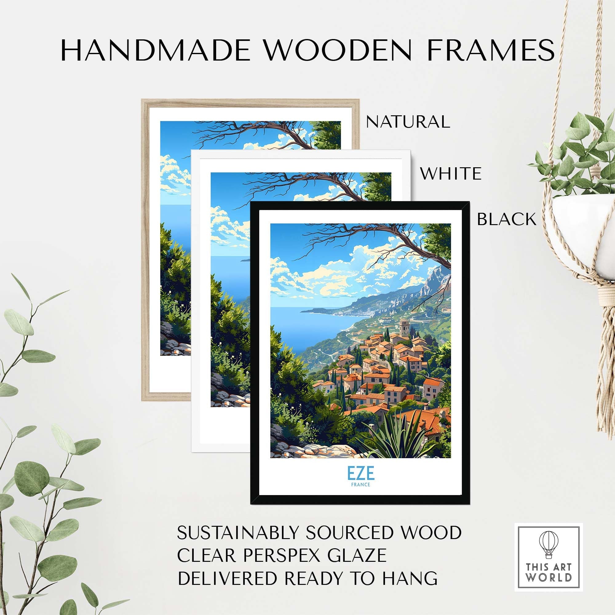 Eze Wall Art Print