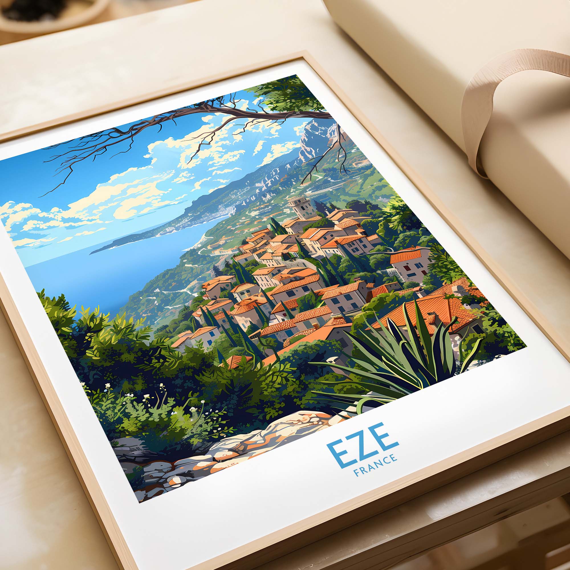 Eze Wall Art Print