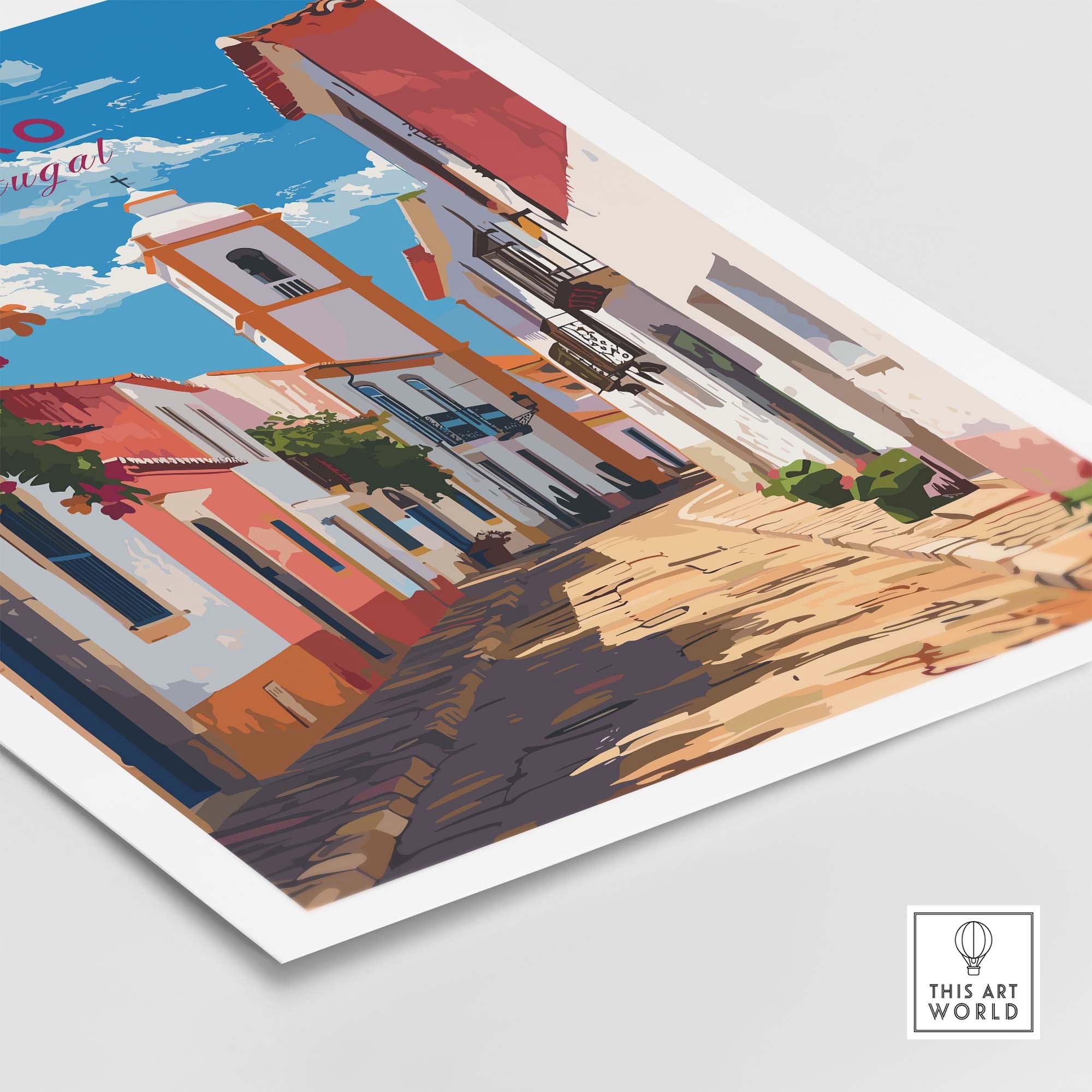 Faro Poster Portugal part of our best collection or travel posters and prints - This Art World
