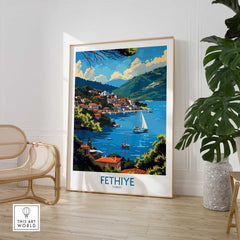 Fethiye Poster Print-This Art World