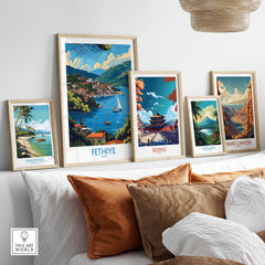 Fethiye Poster Print-This Art World