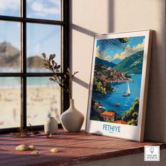 Fethiye Poster Print-This Art World