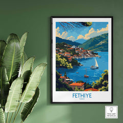 Fethiye Poster Print-This Art World