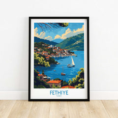 Fethiye Poster Print-This Art World