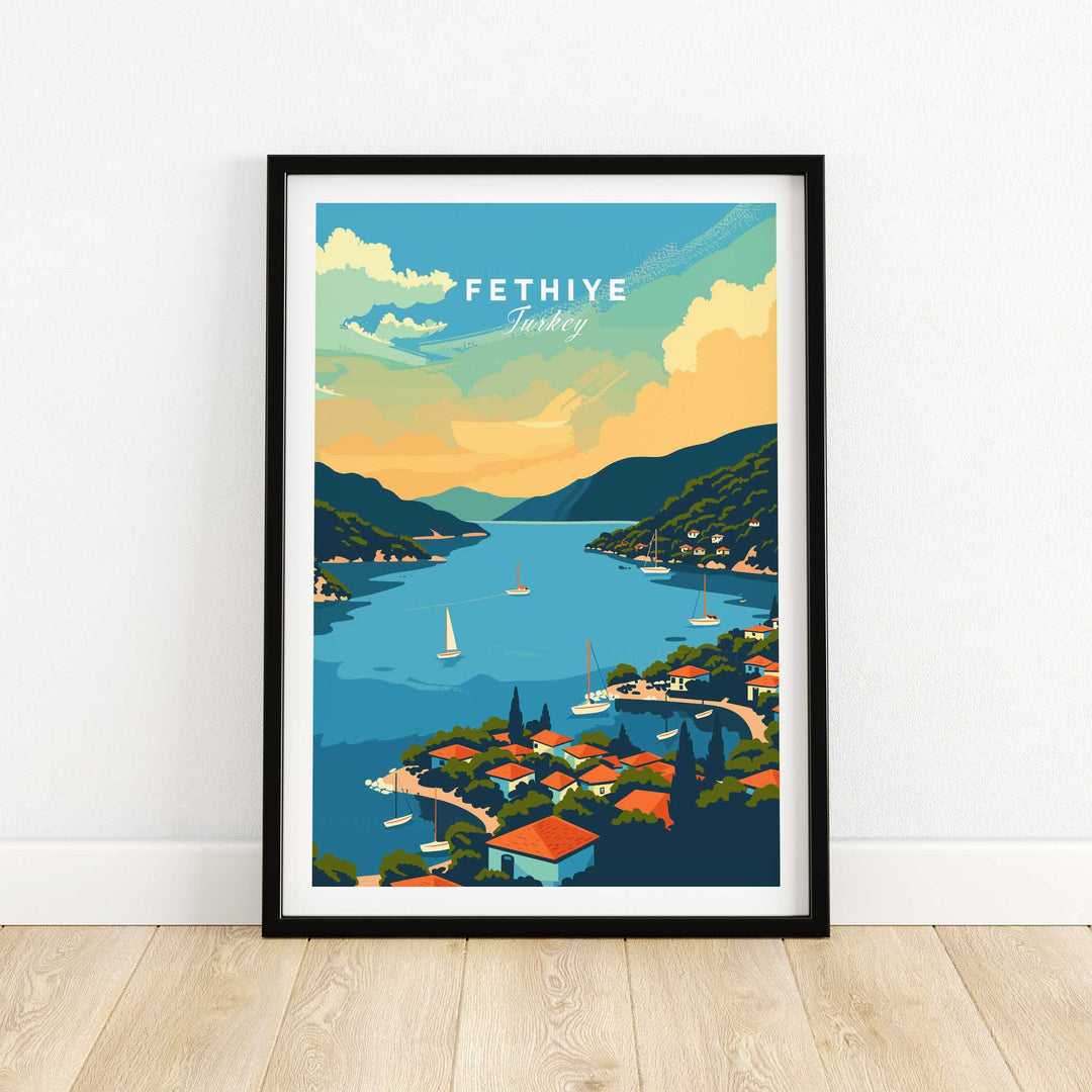 Fethiye Print Turkey-This Art World