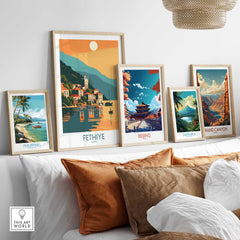 Fethiye Travel Poster-This Art World