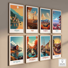 Fethiye Travel Poster-This Art World