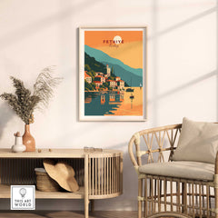 Fethiye Travel Print-This Art World