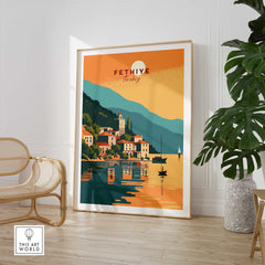 Fethiye Travel Print-This Art World