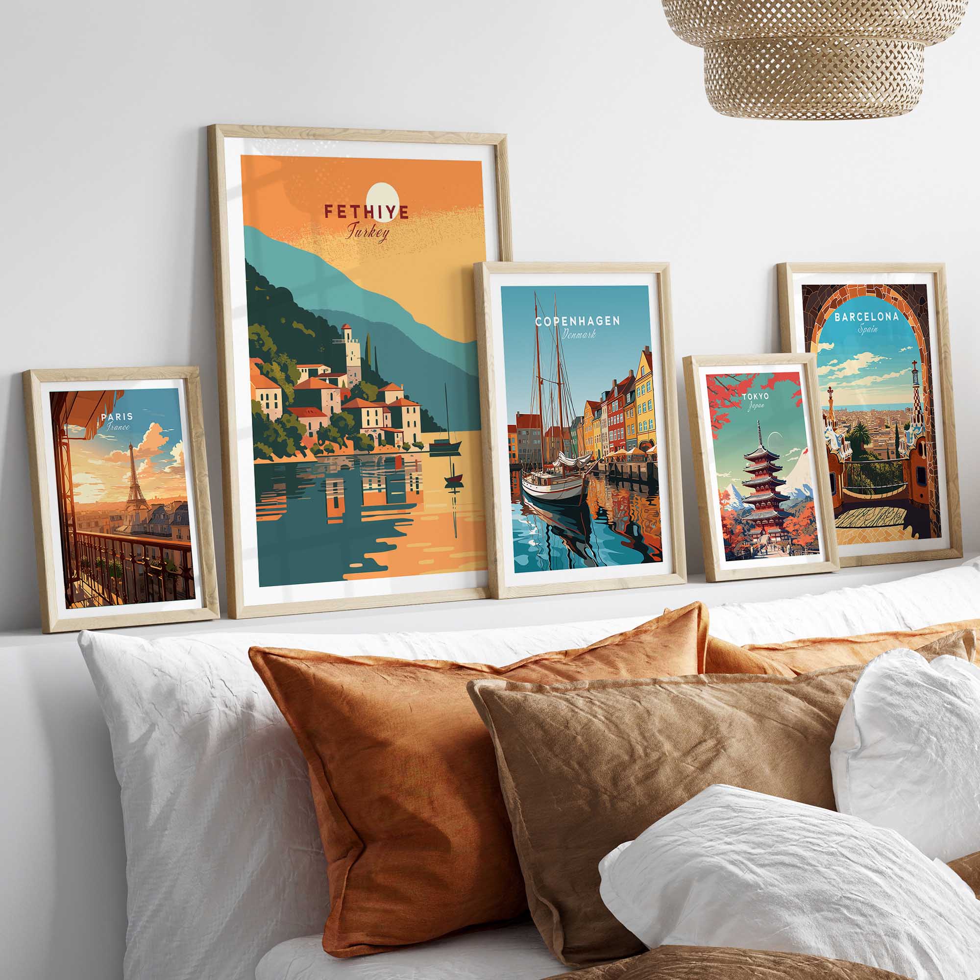 Fethiye Travel Print-This Art World