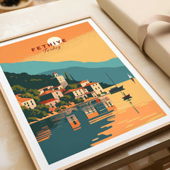 Fethiye Travel Print-This Art World