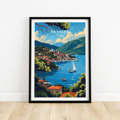 Fethiye Turkey Art Print-This Art World