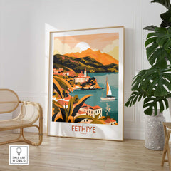Fethiye Wall Art Poster-This Art World