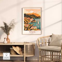 Fethiye Wall Art Poster-This Art World