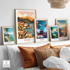 Fethiye Wall Art Poster-This Art World