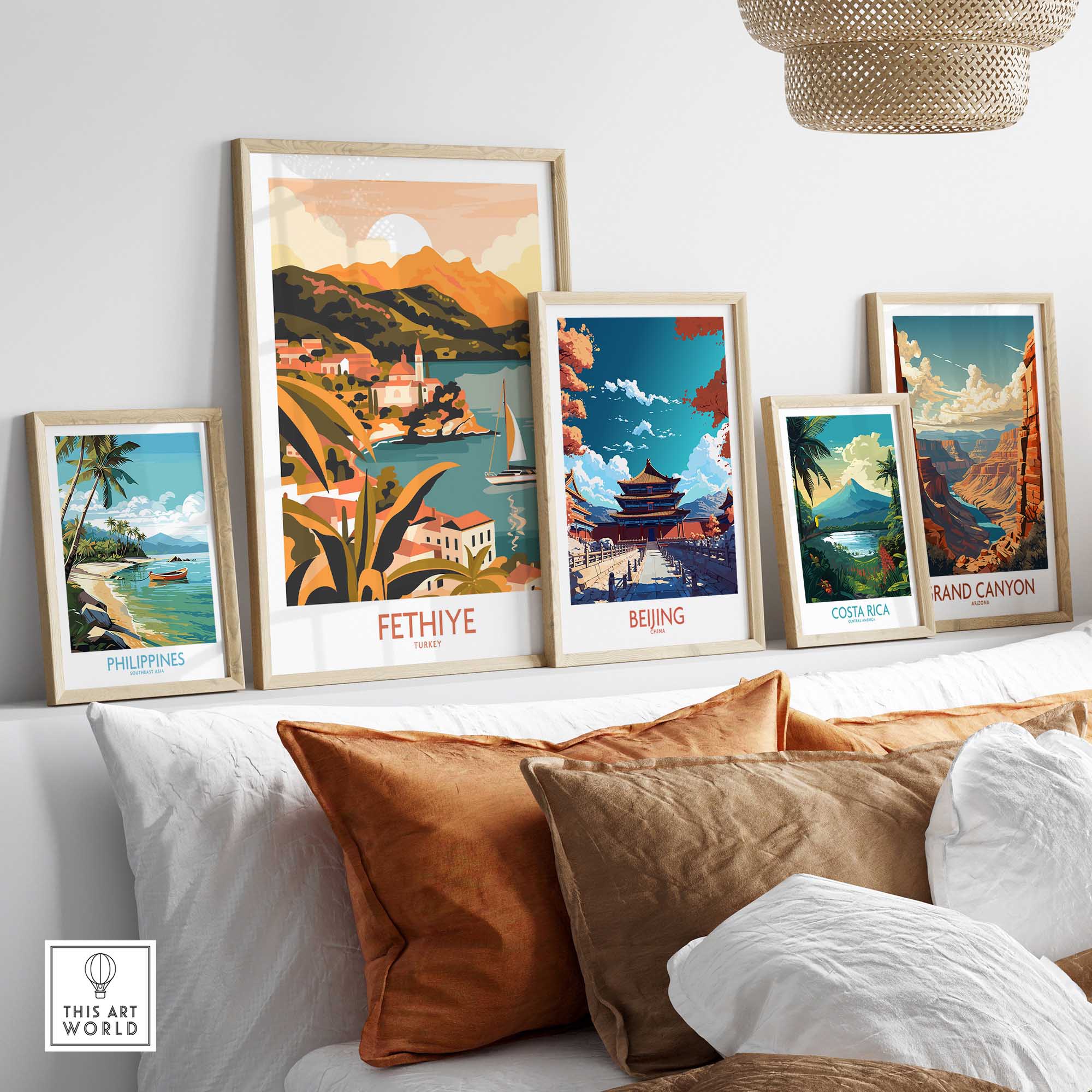 Fethiye Wall Art Poster-This Art World
