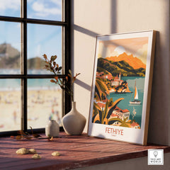 Fethiye Wall Art Poster-This Art World