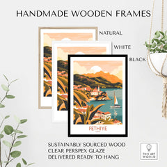 Fethiye Wall Art Poster-This Art World