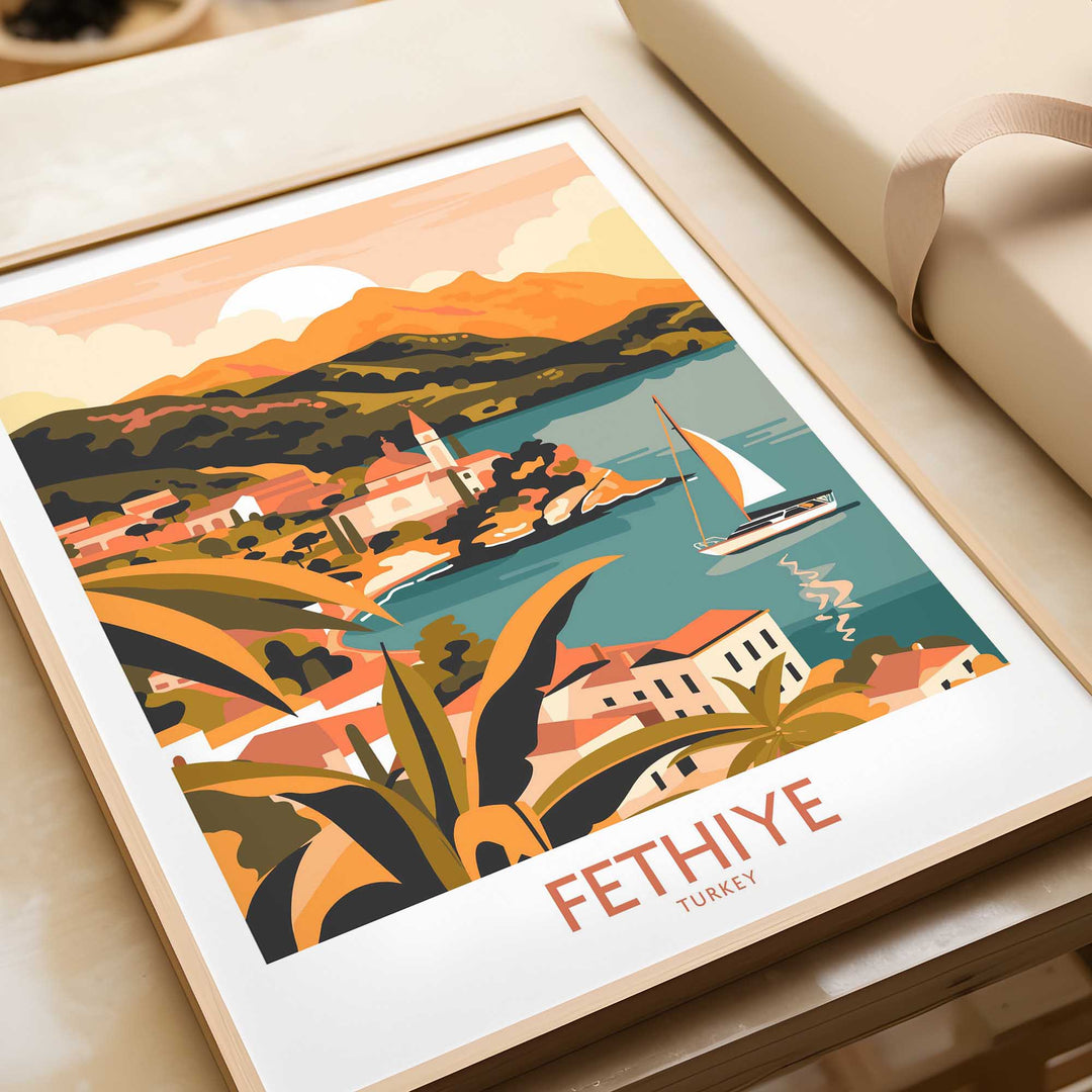 Fethiye Wall Art Poster-This Art World