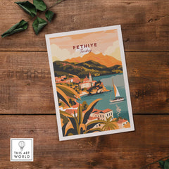 Fethiye Wall Art Print-This Art World