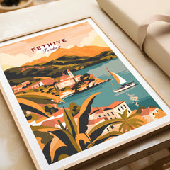 Fethiye Wall Art Print-This Art World