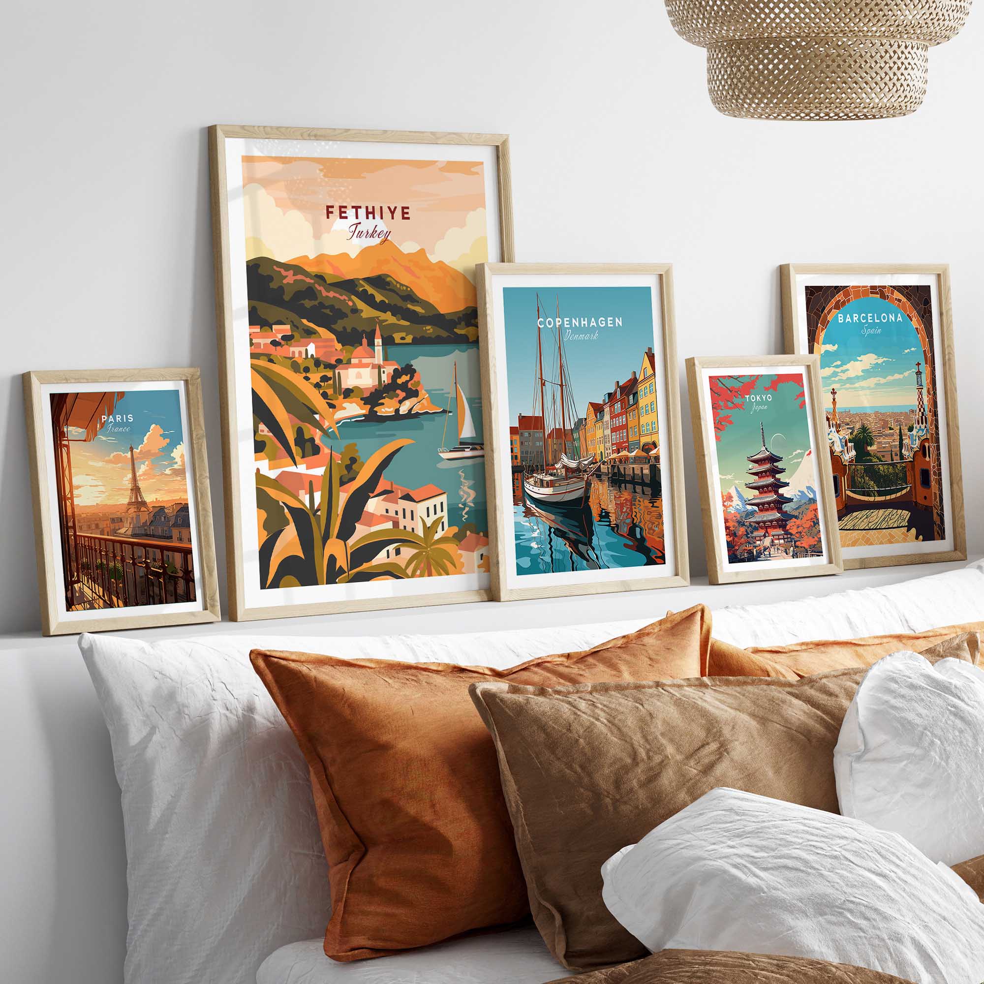 Fethiye Wall Art Print-This Art World