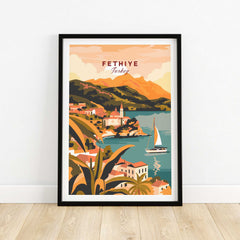Fethiye Wall Art Print-This Art World