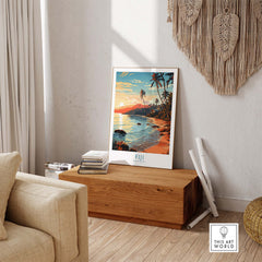Fiji Print part of our best collection or travel posters and prints - This Art World