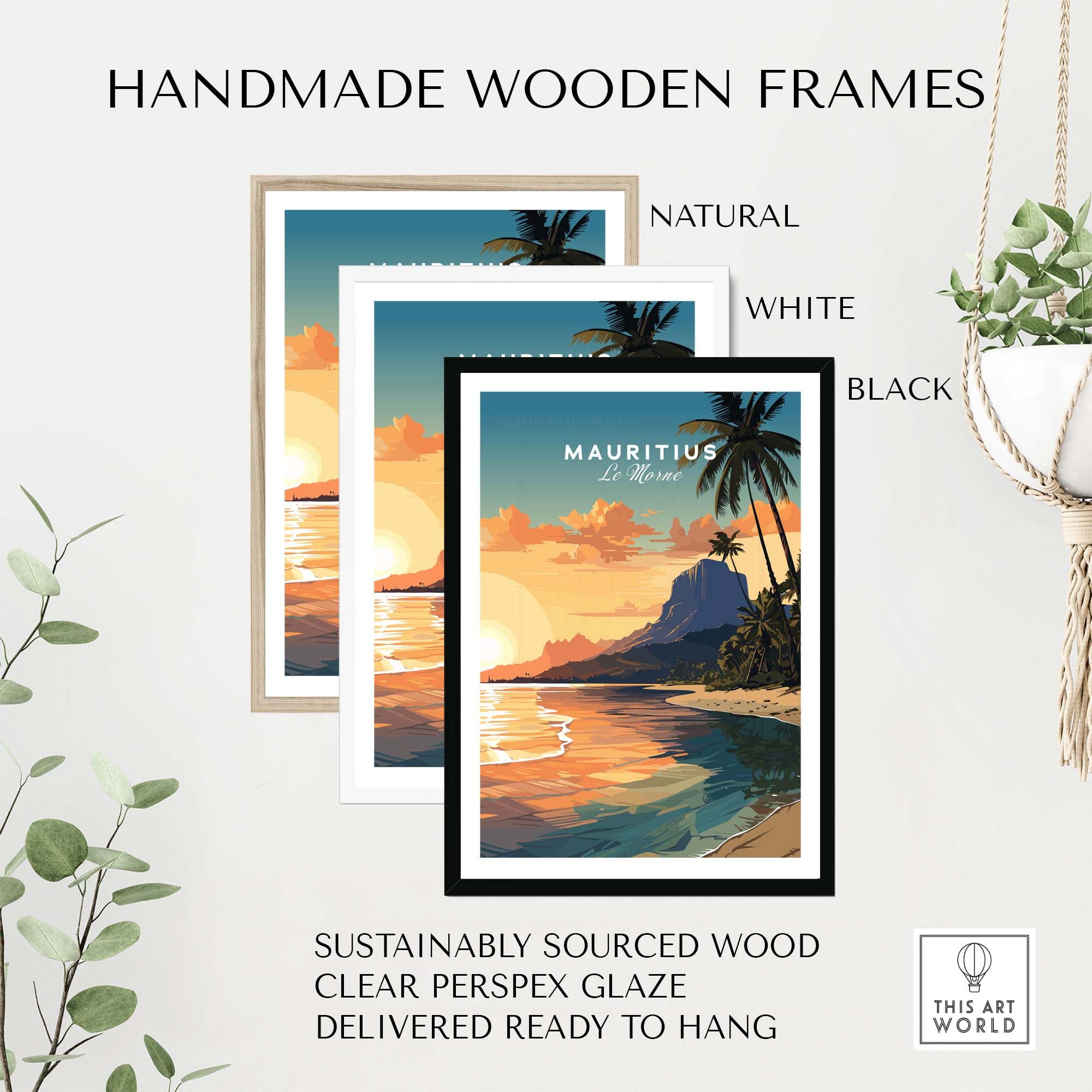 Le Morne Mauritius Poster