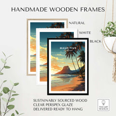 Mauritius Le Morne Poster