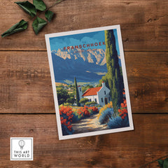 Franschhoek Art Print-This Art World