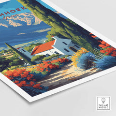 Franschhoek Art Print-This Art World