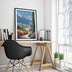 Franschhoek Art Print-This Art World