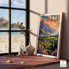Franschhoek South Africa Poster-This Art World
