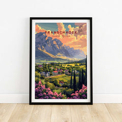Franschhoek South Africa Poster-This Art World