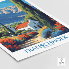 Franschhoek Wall Art Print-This Art World