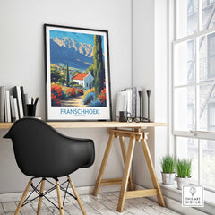 Franschhoek Wall Art Print-This Art World