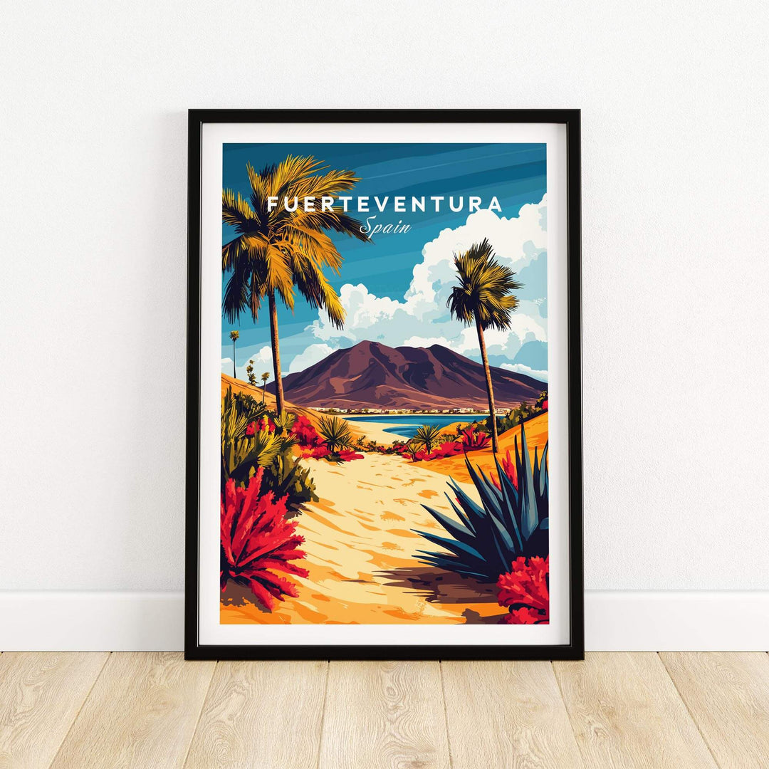 Fuerteventura Canary Islands Spain Travel Print