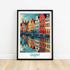 Ghent Wall Art Print - Belgium-This Art World