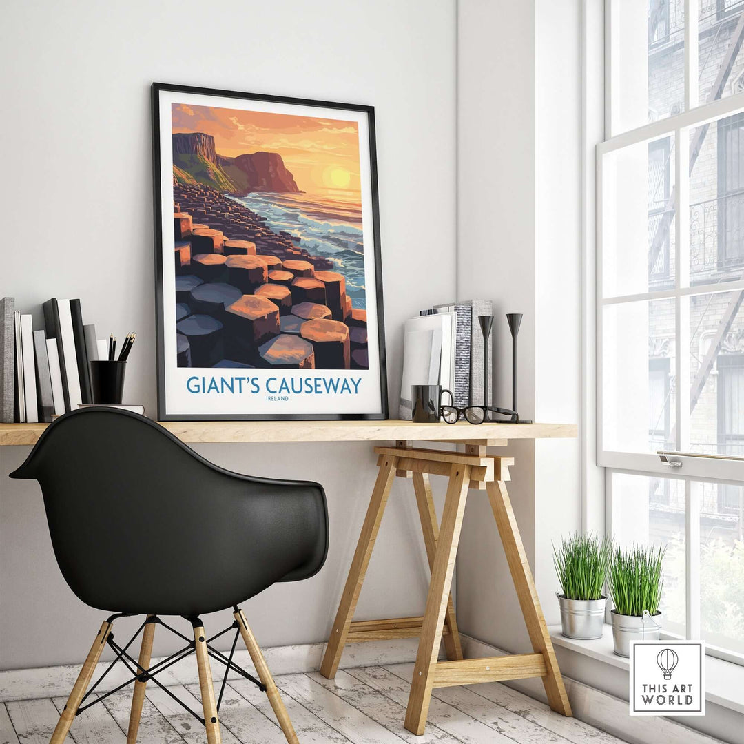 Giant's Causeway Art Print