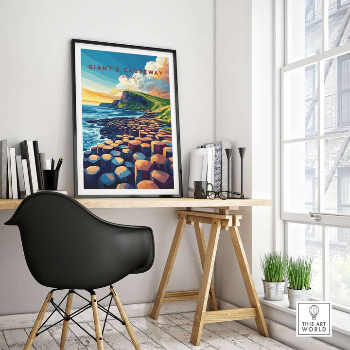 Giant's Causeway Travel Print