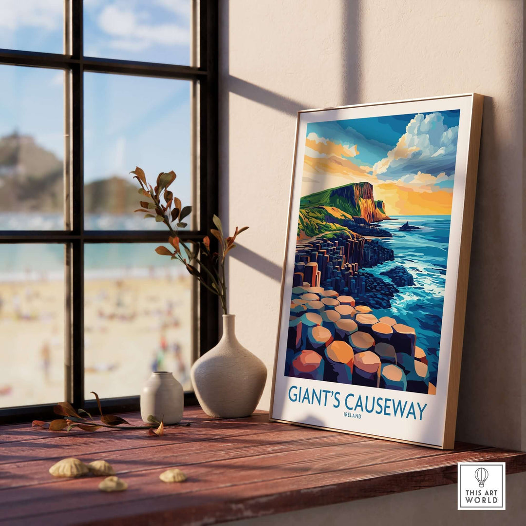 Giant's Causeway Wall Art Print