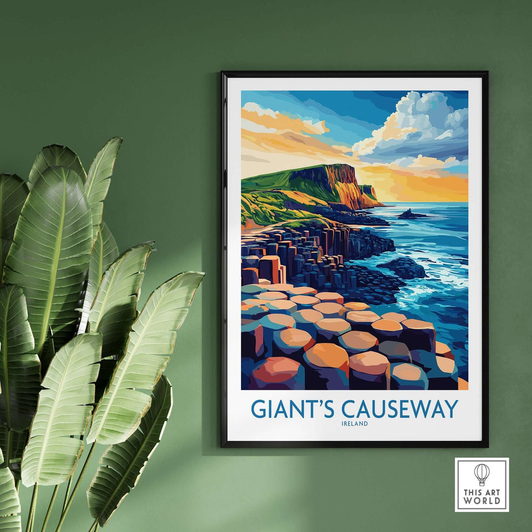 Giant's Causeway Wall Art Print