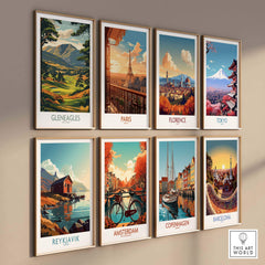 Gleneagles Scotland Wall Art part of our best collection or travel posters and prints - ThisArtWorld