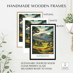 Gleneagles Scotland Wall Art part of our best collection or travel posters and prints - ThisArtWorld