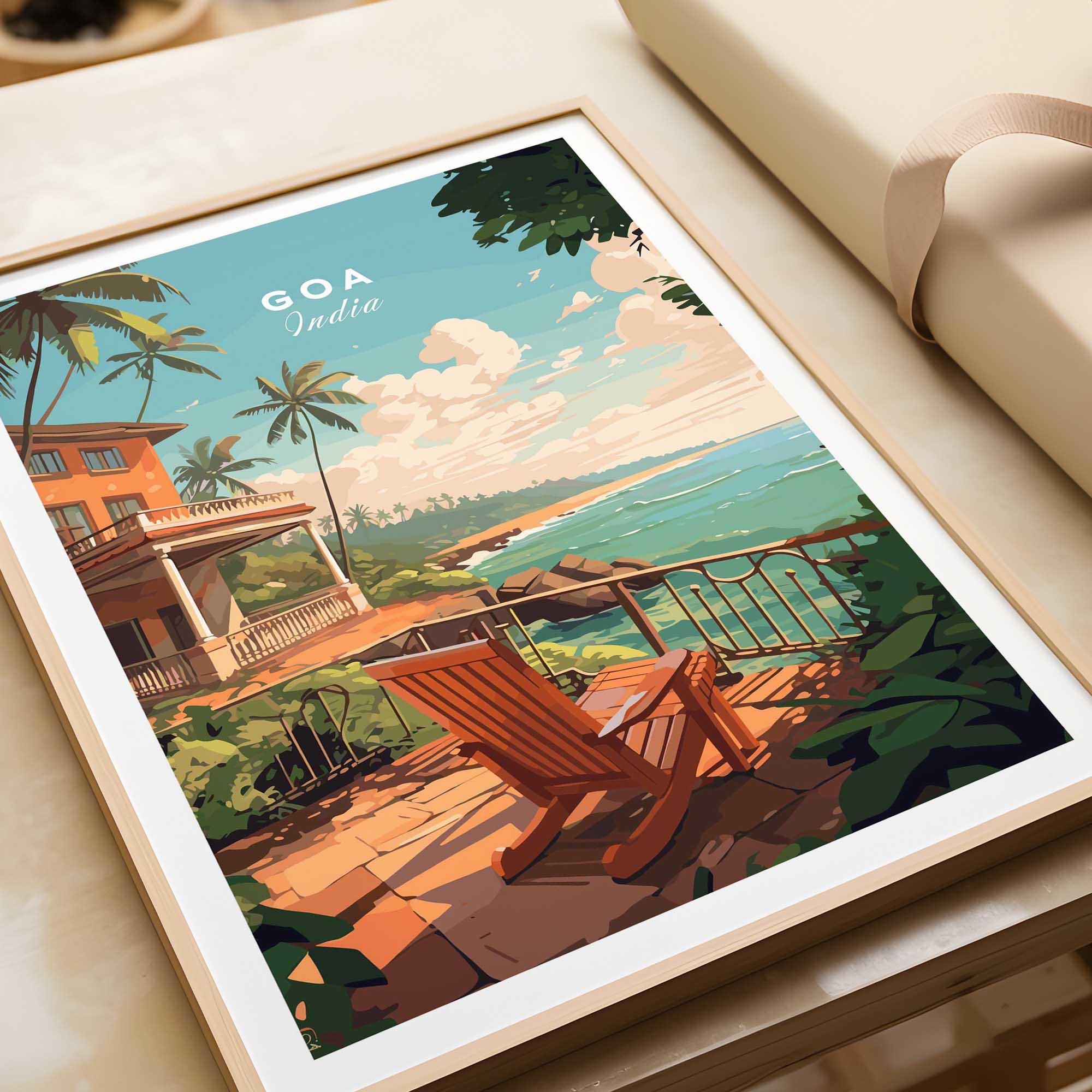Goa India Wall Art-This Art World