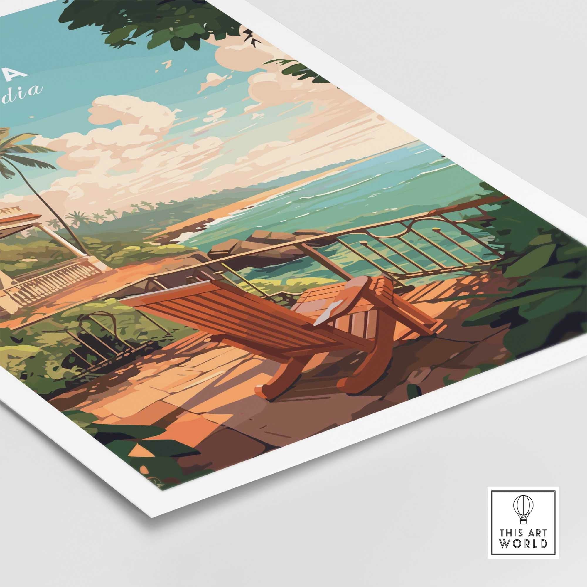Goa India Wall Art-This Art World